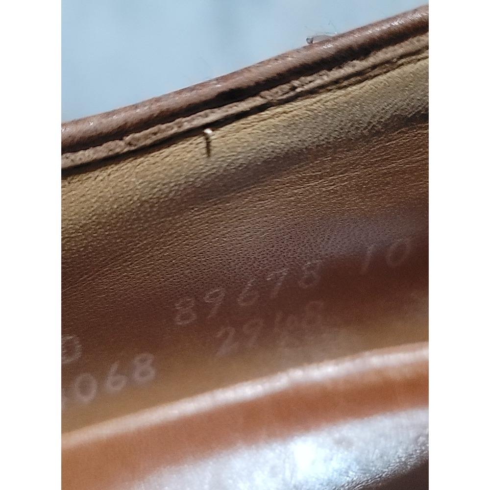Allen Edmonds Corporate Casuals Derby Brown Walnut Leather Shoes Men Size 10.5 D - Picture 9 of 14